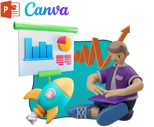 Magic of POWERPOINT + Canva. Create effective presentations - Programming for children in {city_im}